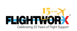 15 years Flightworx logo